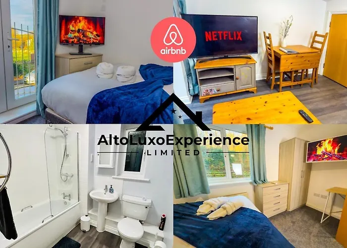 Modern 5 Bedroom By Altoluxoexperience Short Lets & Serviced With Free Wifi & Parking Vakantiehuis Bristol